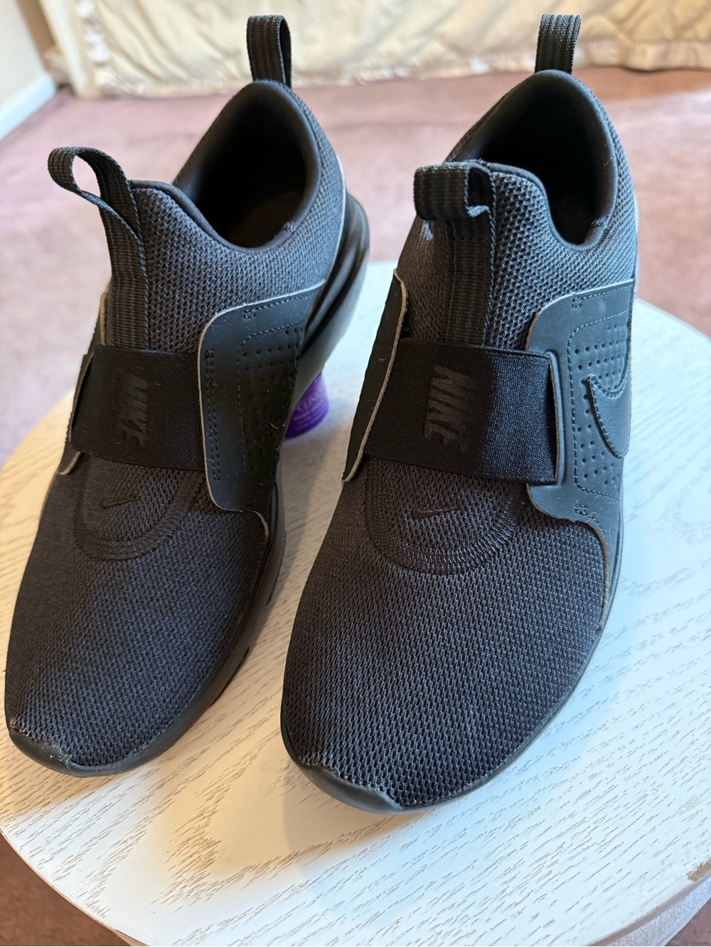 Nike AD Comfort Slip-On Shoes - Mens US 8.5 Triple Black  Walking shoes